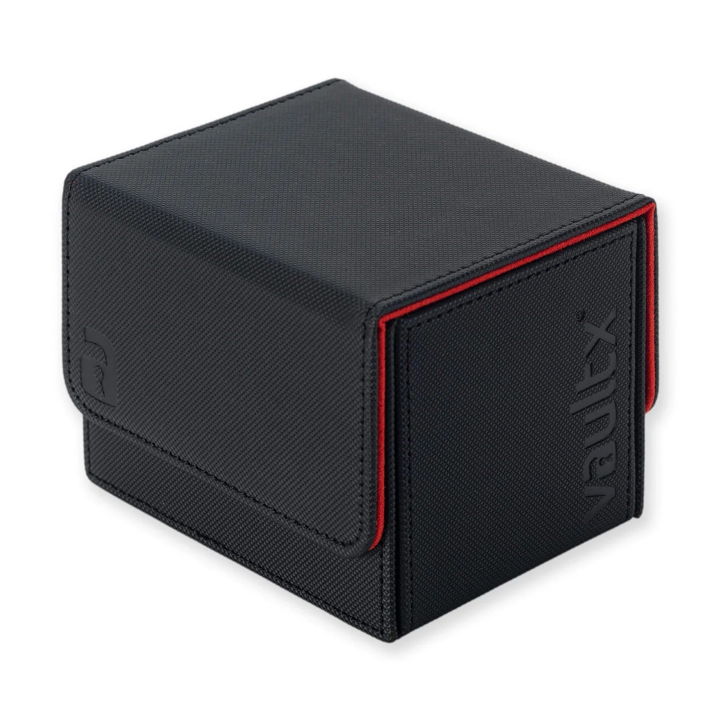 Vault X Exo-Tec® Sideloading Deck Box 100+ Black/Electric Red