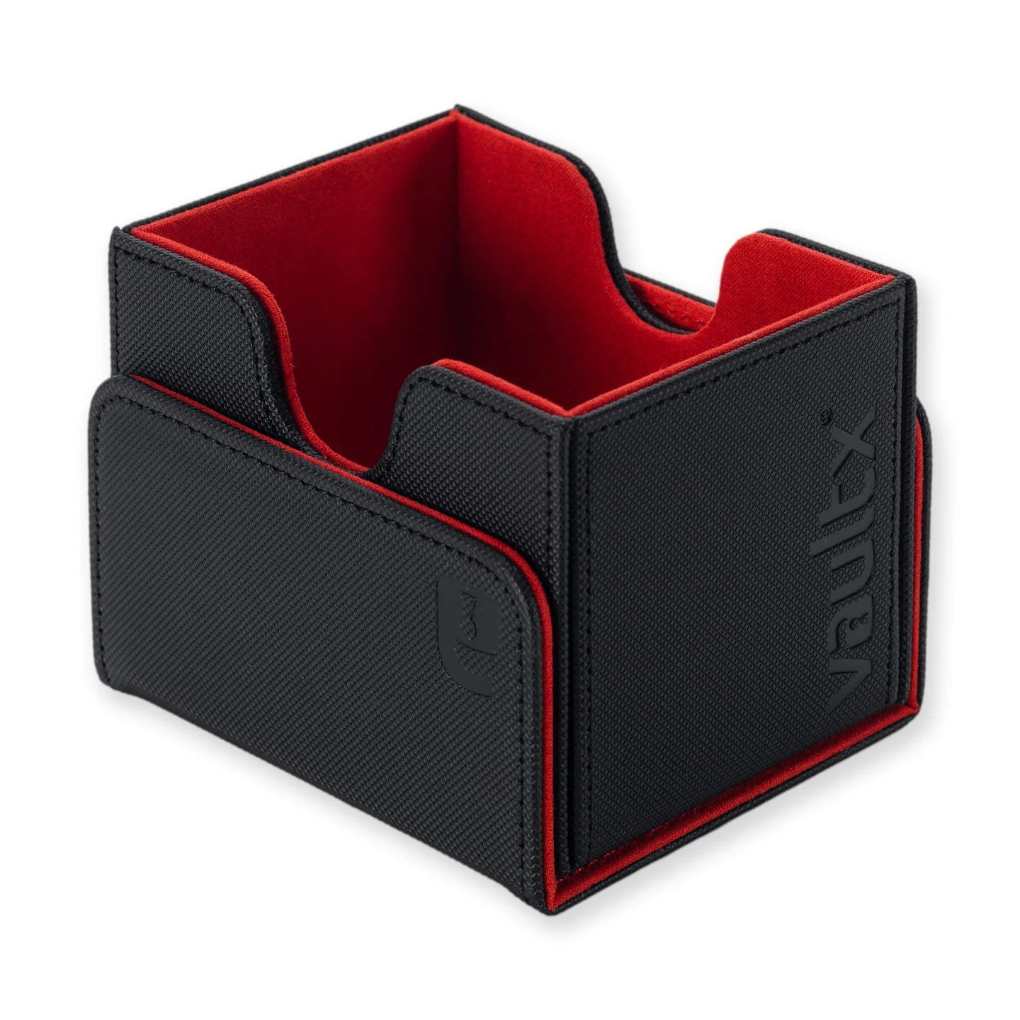 Vault X Exo-Tec® Sideloading Deck Box 100+ Black/Electric Red
