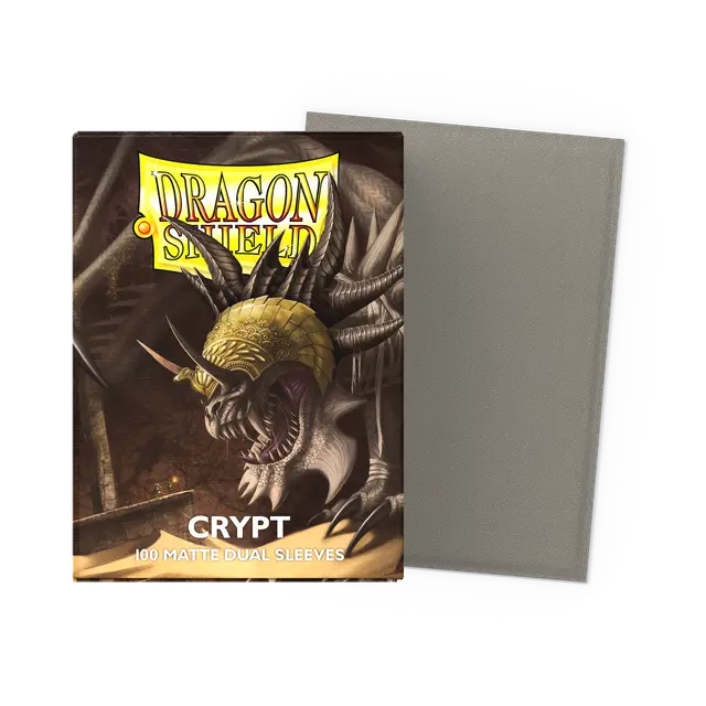 Dragon Shields: (100) Matte Dual - Crypt