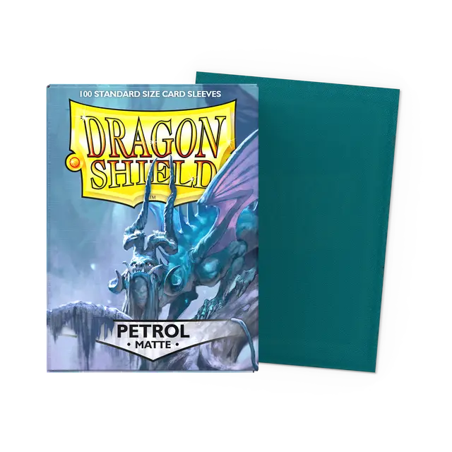 Dragon Shields: (100) Matte Petrol