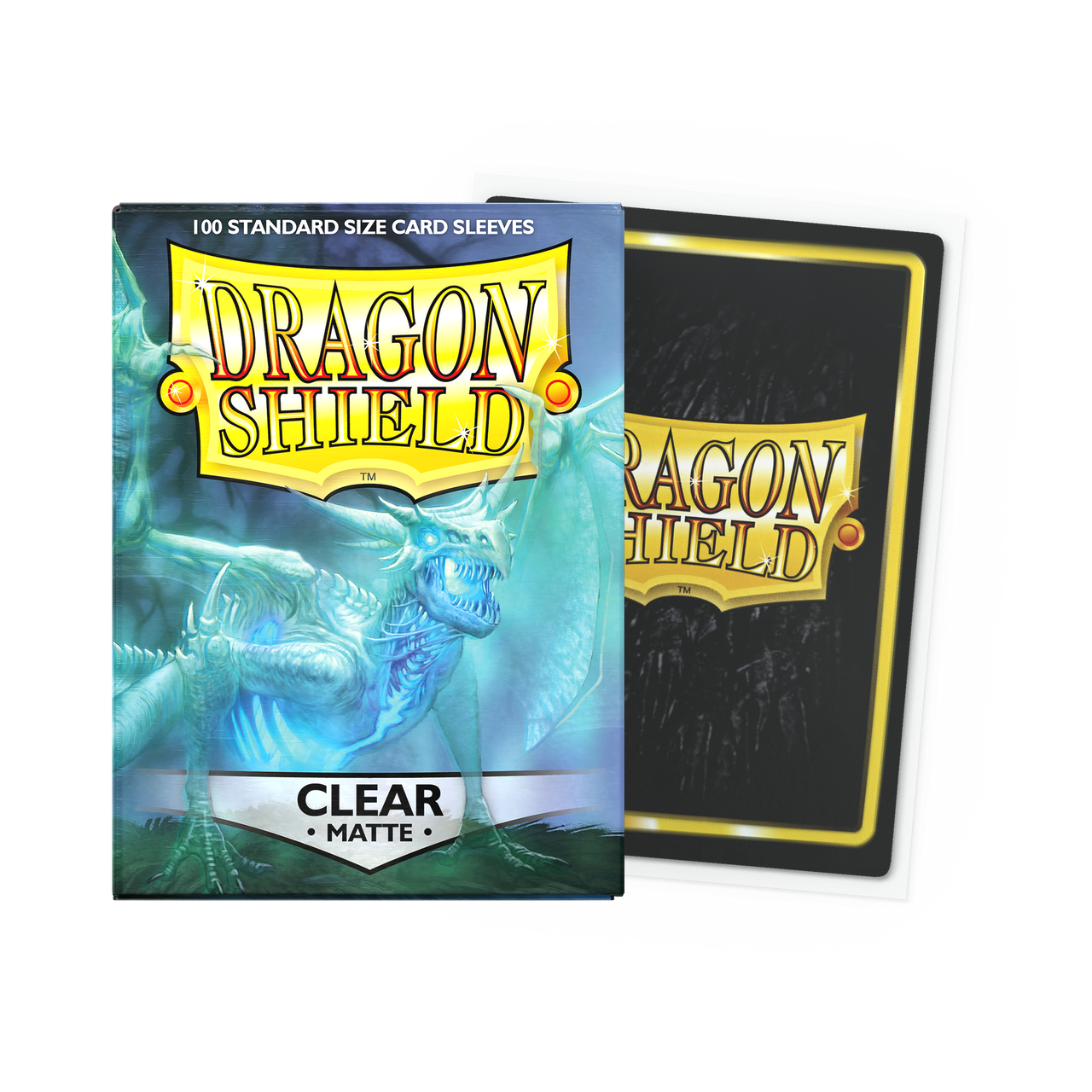 Dragon Shields: (100) Matte - Clear