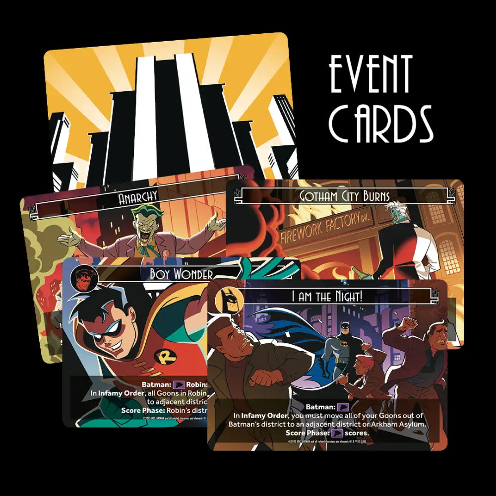 Batman: The Animated Series - Enemies of Gotham City Board Game