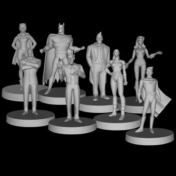 Batman: The Animated Series - Enemies of Gotham City Board Game