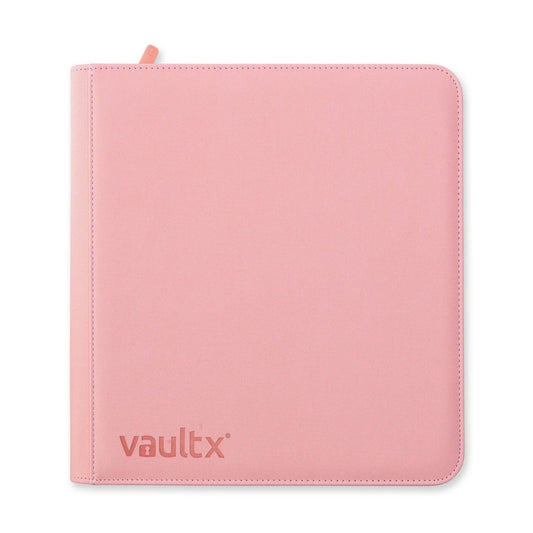 Vault X 12-Pocket Exo-Tec® Zip Binder JUST PINK