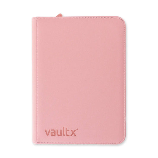 Vault X 9-Pocket Exo-Tec® Zip Binder JUST PINK