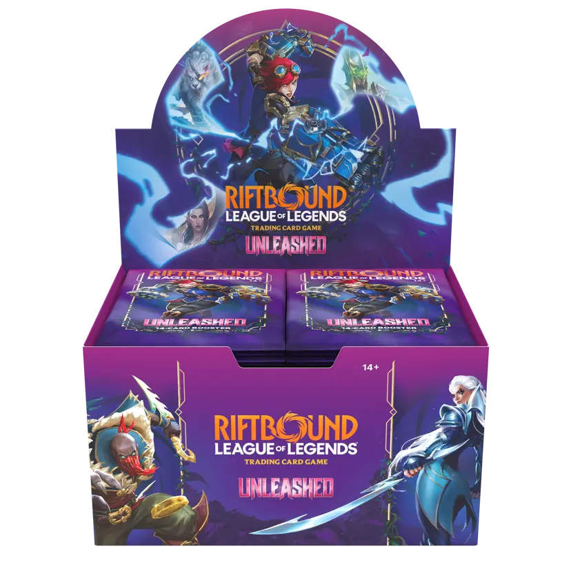 Riftbound: League of Legends TCG Unleashed Booster Display