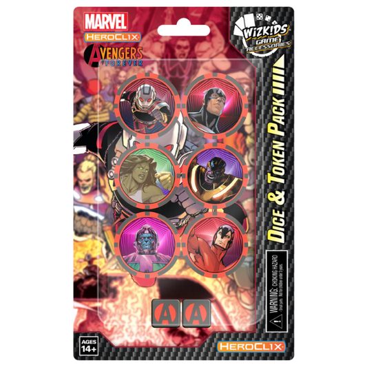 Marvel HeroClix: Avengers Forever Dice & Token Pack Ant-Man