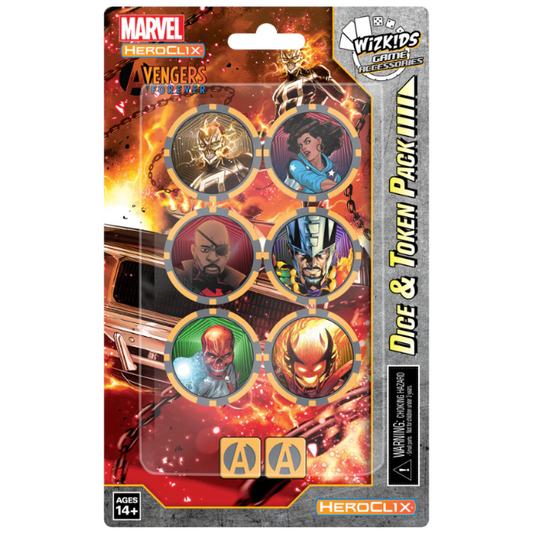 Marvel HeroClix: Avengers Forever Dice & Token Pack Ghost Rider