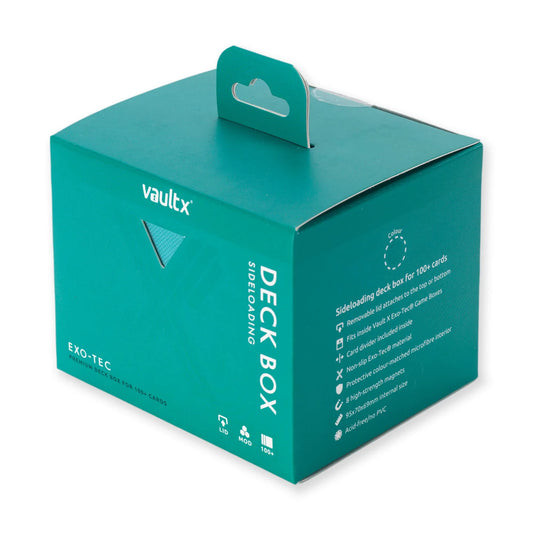Vault X Exo-Tec® Sideloading Deck Box 100+ Ocean Blue