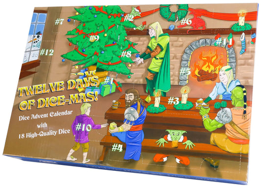 Premium Advent Calendar 12 days of Dice-mas!