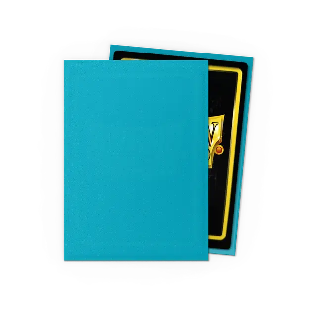 Dragon Shields: (100) Matte - Turquoise