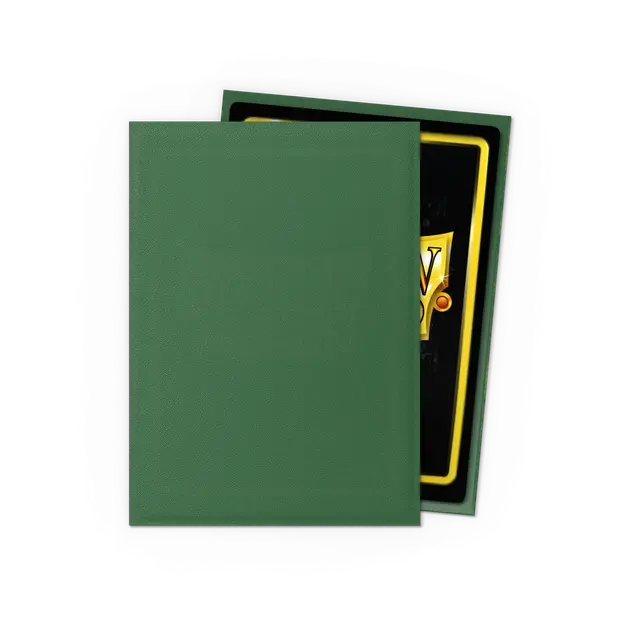 Dragon Shields: (100) Matte - Forest Green