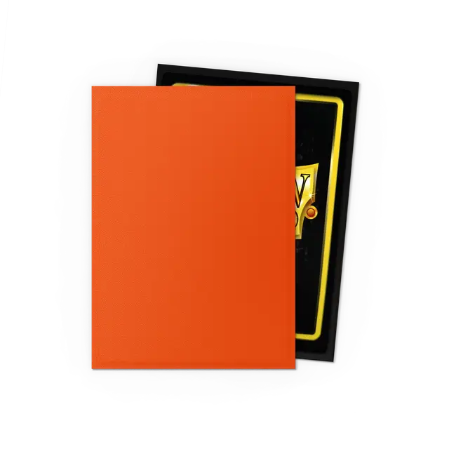 Dragon Shields: (100) Matte Dual - Ember