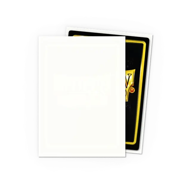Dragon Shields: (100) Matte White