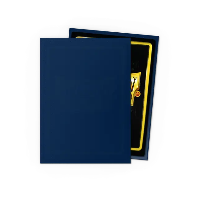 Dragon Shields: (100) Matte - Midnight Blue