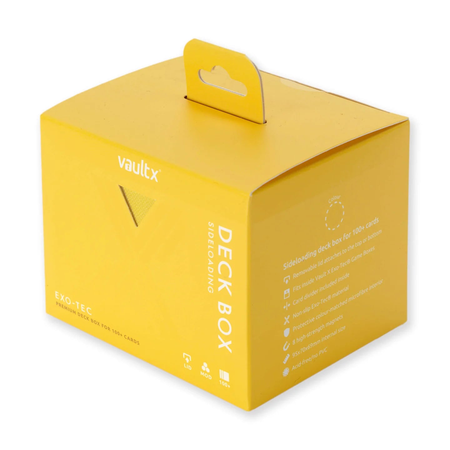 Vault X Exo-Tec® Sideloading Deck Box 100+ Sunrise Yellow