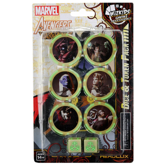 Marvel HeroClix: Avengers War of the Realms Dice and Token Pack