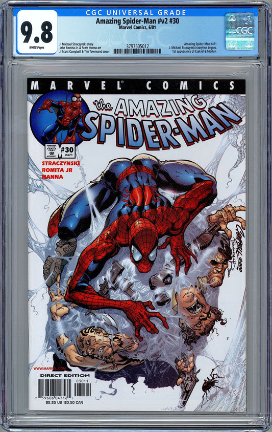Amazing Spider-Man #30 (#471) 1st App. Ezekiel. CGC 9.8