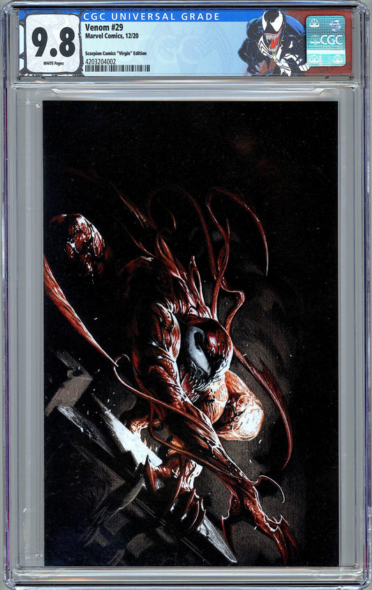 Venom #29. Scorpion Comics Dell Otto Variant.  CGC 9.8