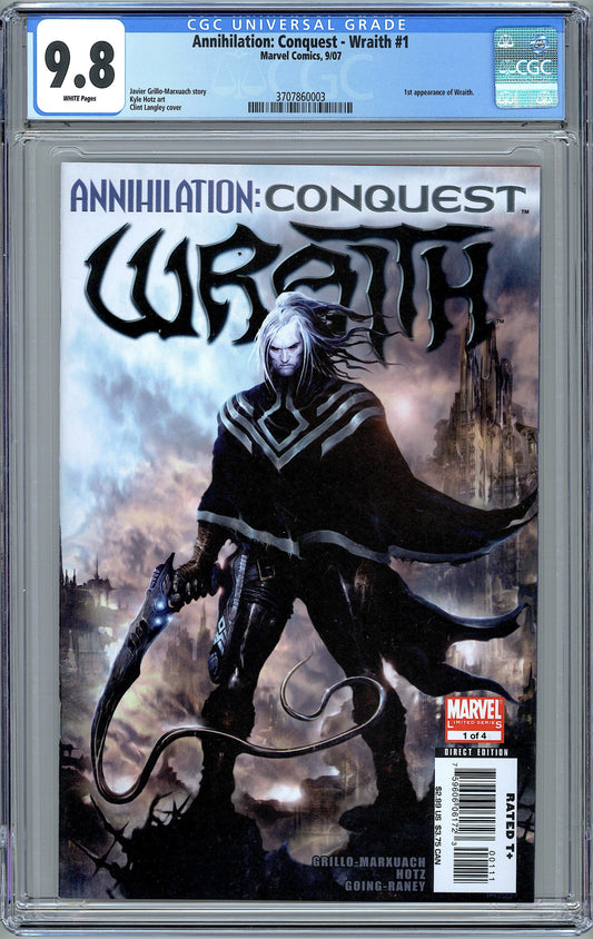 Annihilation: Conquest - Wraith #1.  1st Wraith. CGC 9.8